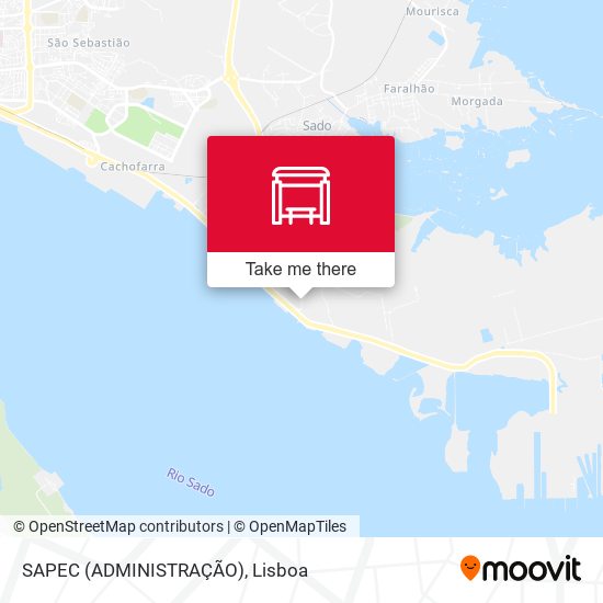 SAPEC (ADMINISTRAÇÃO) map