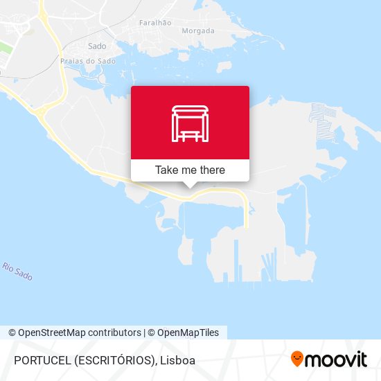 PORTUCEL (ESCRITÓRIOS) mapa