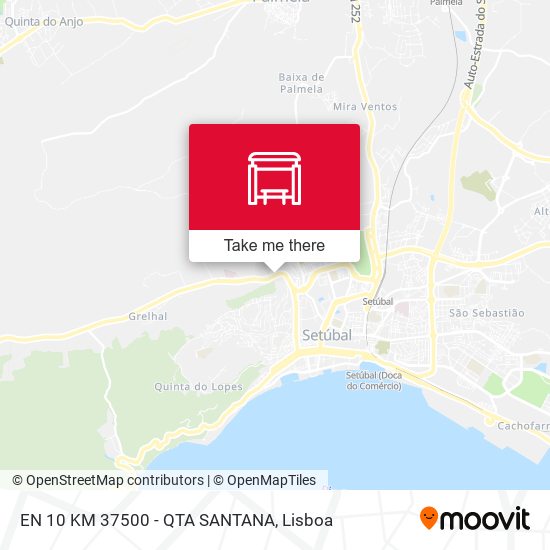 EN 10 KM 37500 - QTA SANTANA map
