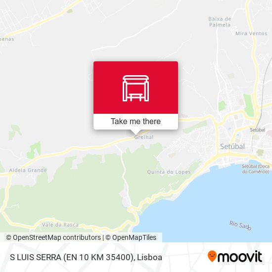 S LUIS SERRA (EN 10 KM 35400) map
