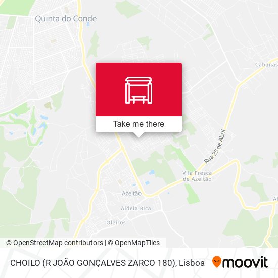 CHOILO (R JOÃO GONÇALVES ZARCO 180) mapa