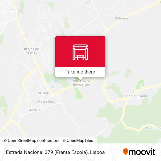 Estrada Nacional 379 (Frente Escola) map
