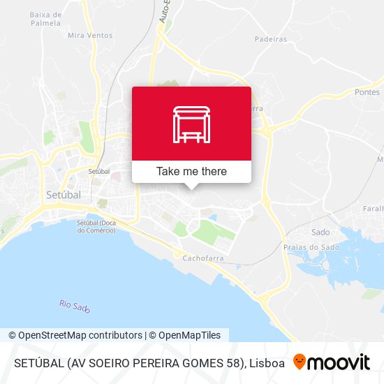 SETÚBAL (AV SOEIRO PEREIRA GOMES 58) map