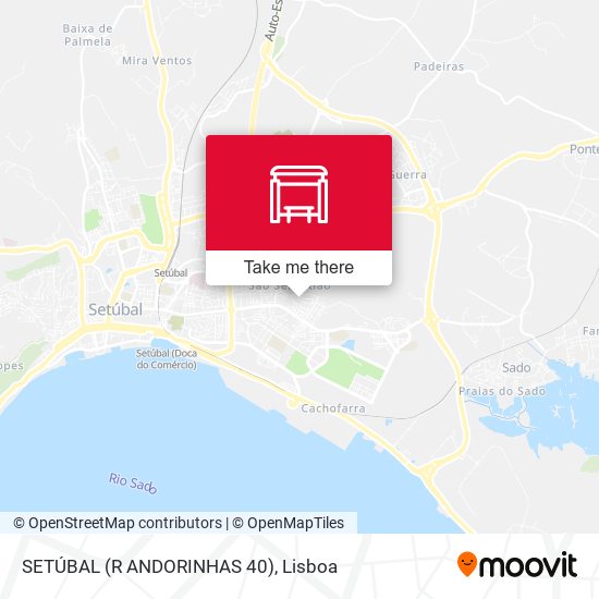 SETÚBAL (R ANDORINHAS 40) mapa