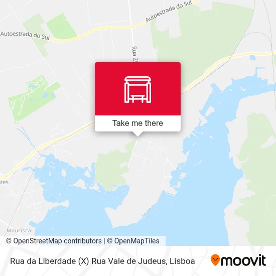 Rua da Liberdade (X) Rua Vale de Judeus map