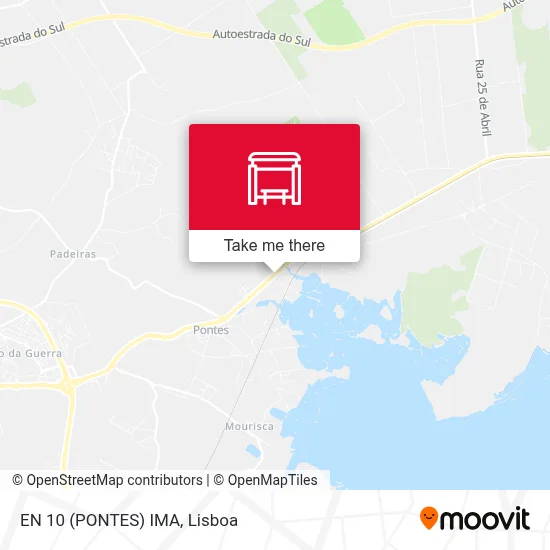 EN 10 (PONTES) IMA map