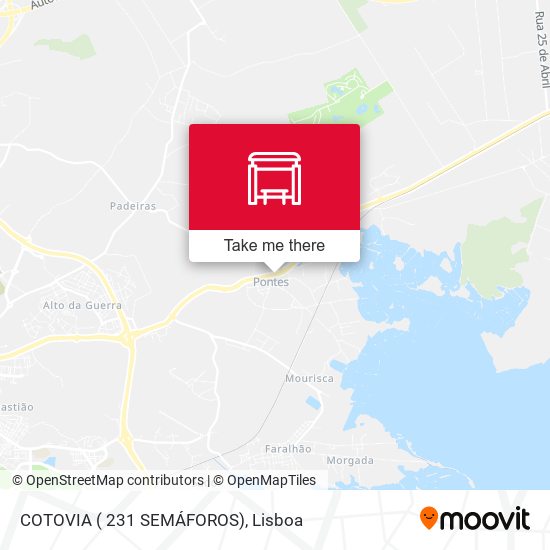 COTOVIA ( 231 SEMÁFOROS) mapa