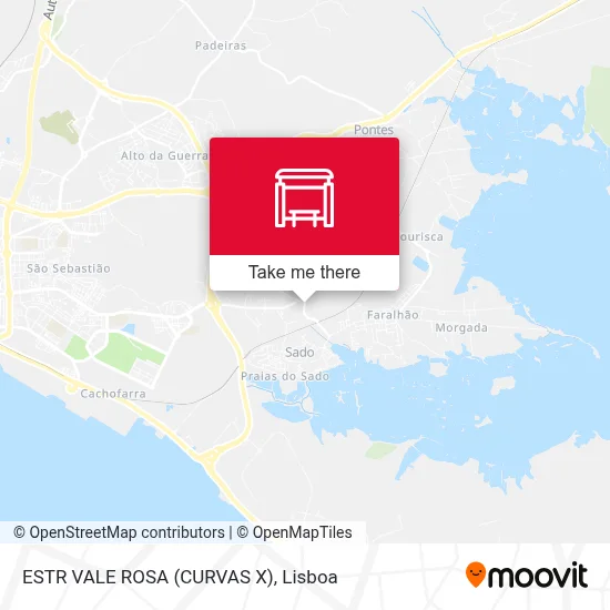 ESTR VALE ROSA (CURVAS X) map