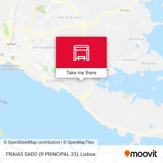 PRAIAS SADO (R PRINCIPAL 33) map