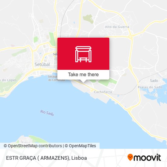 ESTR GRAÇA ( ARMAZENS) mapa
