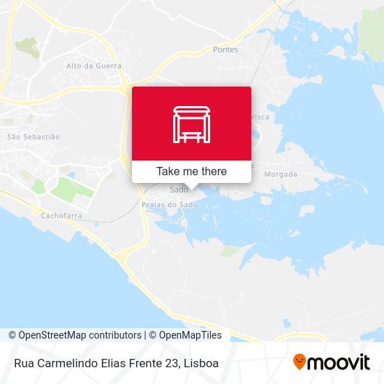 Rua Carmelindo Elias Frente 23 map