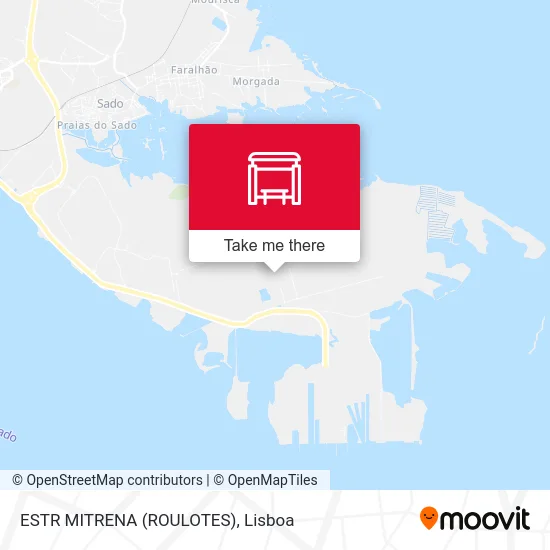 ESTR MITRENA (ROULOTES) map