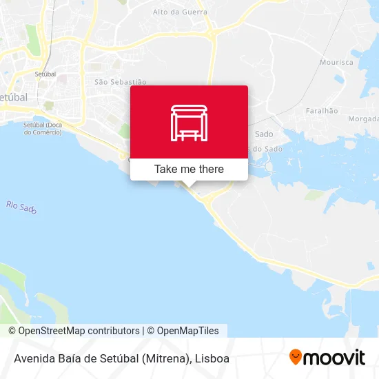 Avenida Baía de Setúbal (Mitrena) map