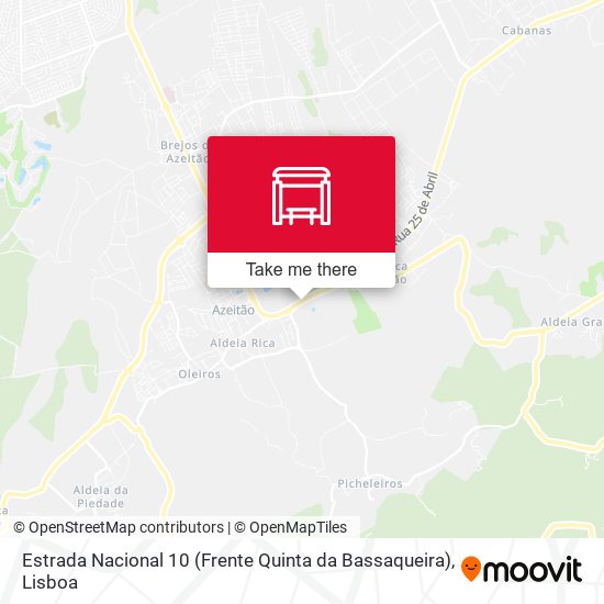 Estrada Nacional 10 (Frente Quinta da Bassaqueira) map