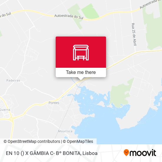 EN 10 () X GÂMBIA C- Bº BONITA mapa