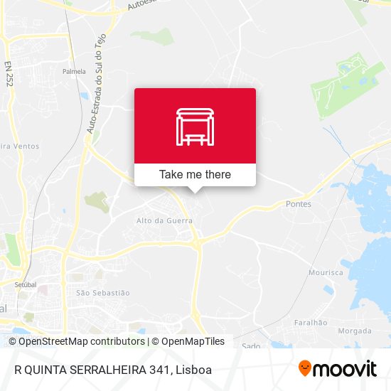 R QUINTA SERRALHEIRA 341 mapa