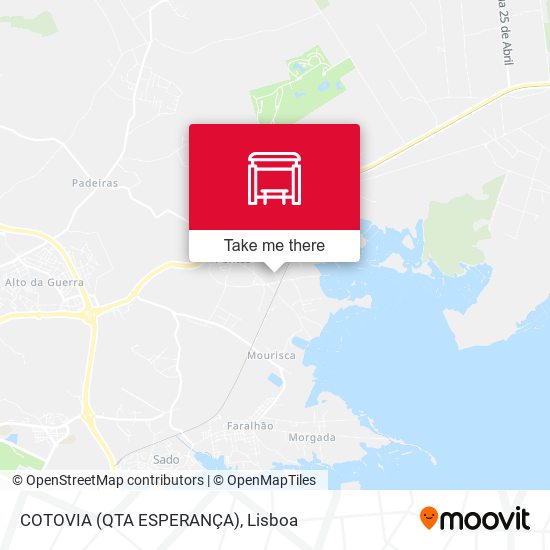 COTOVIA (QTA ESPERANÇA) map
