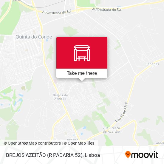 BREJOS AZEITÃO (R PADARIA 52) map