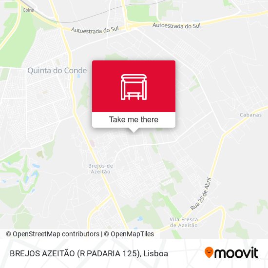 BREJOS AZEITÃO (R PADARIA 125) mapa