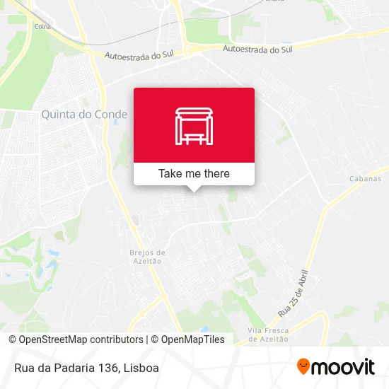 Rua da Padaria 136 map