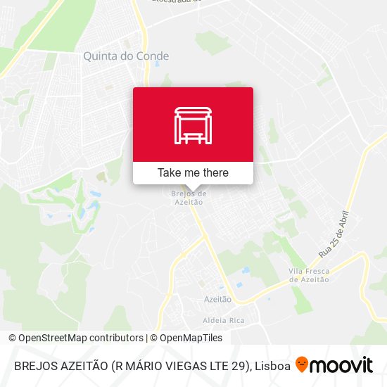 BREJOS AZEITÃO (R MÁRIO VIEGAS LTE 29) mapa