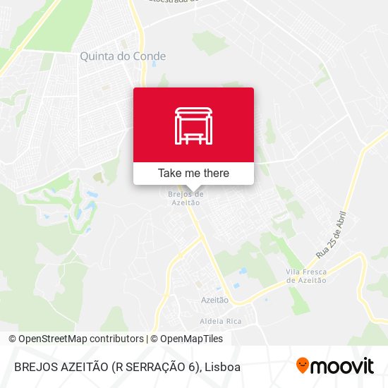 BREJOS AZEITÃO (R SERRAÇÃO 6) mapa