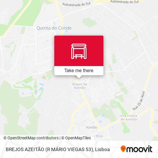 BREJOS AZEITÃO (R MÁRIO VIEGAS 53) map