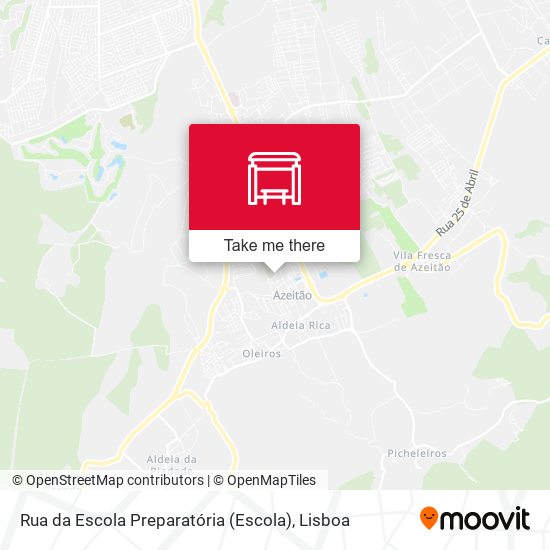 VILA NOGUEIRA AZEITÃO (ESC C+S) mapa