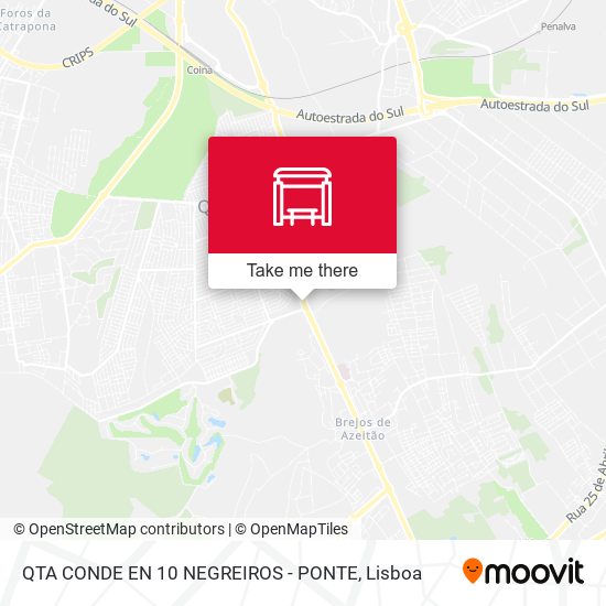 QTA CONDE EN 10 NEGREIROS - PONTE map
