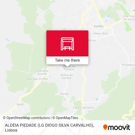 ALDEIA PIEDADE (LG DIOGO SILVA CARVALHO) map