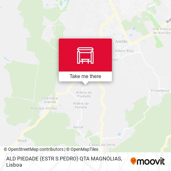 ALD PIEDADE (ESTR S PEDRO) QTA MAGNÓLIAS map