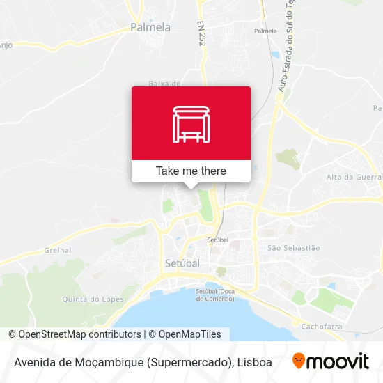 Avenida de Moçambique (Supermercado) map