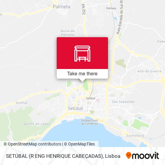 SETÚBAL (R ENG HENRIQUE CABEÇADAS) map