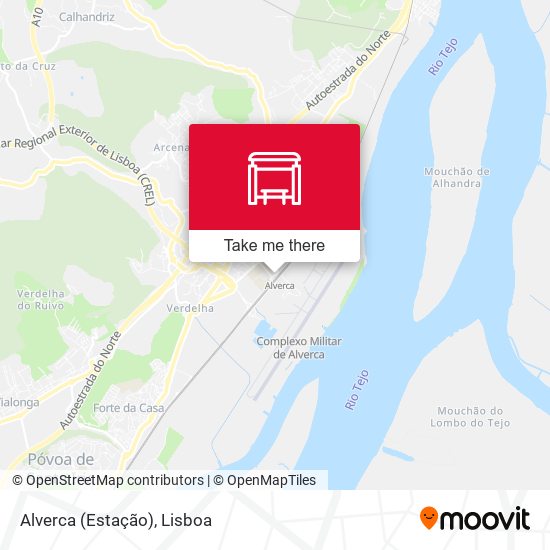 Alverca (Estação) map