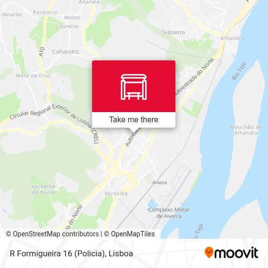 R Formigueira 16 (Policia) map