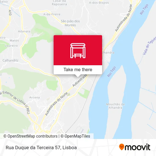 Rua Duque da Terceira 57 map