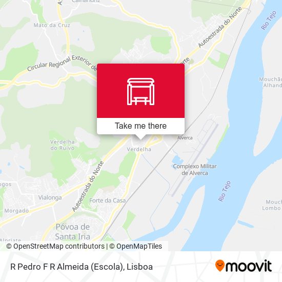 R Pedro F R Almeida (Escola) map