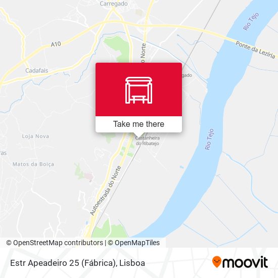 Estr Apeadeiro 25 (Fábrica) map