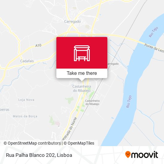 Rua Palha Blanco 202 mapa