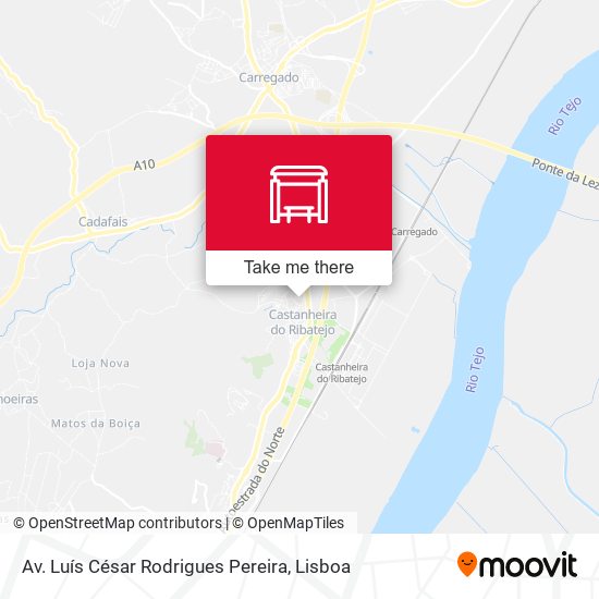 Av. Luís César Rodrigues Pereira map