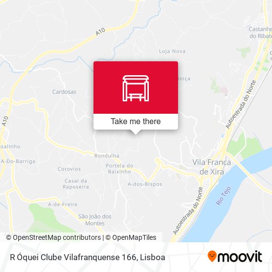 R Óquei Clube Vilafranquense 166 map