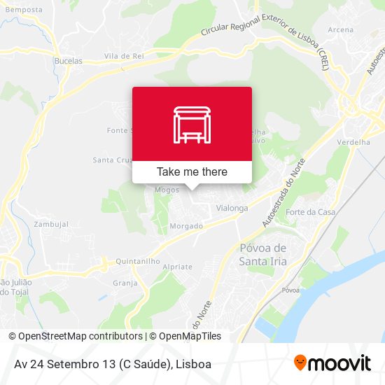 Av 24 Setembro 13 (C Saúde) map