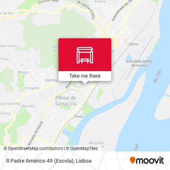 R Padre Américo 49 (Escola) map