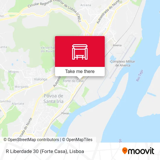 R Liberdade 30 (Forte Casa) map