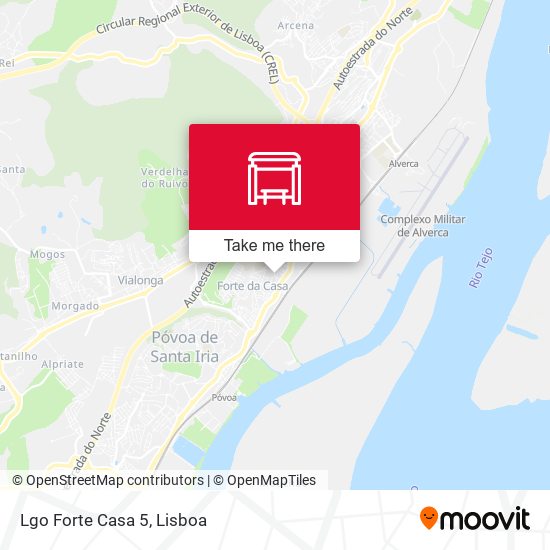 Lgo Forte Casa 5 mapa