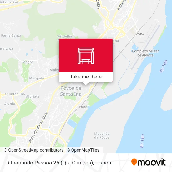 R Fernando Pessoa 25 (Qta Caniços) map