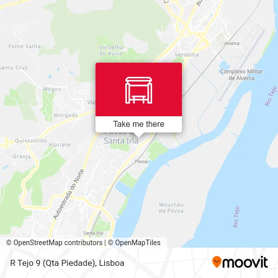 R Tejo 9 (Qta Piedade) map
