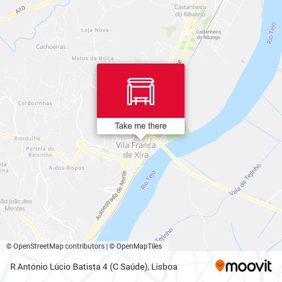 R António Lúcio Batista 4 (C Saúde) map