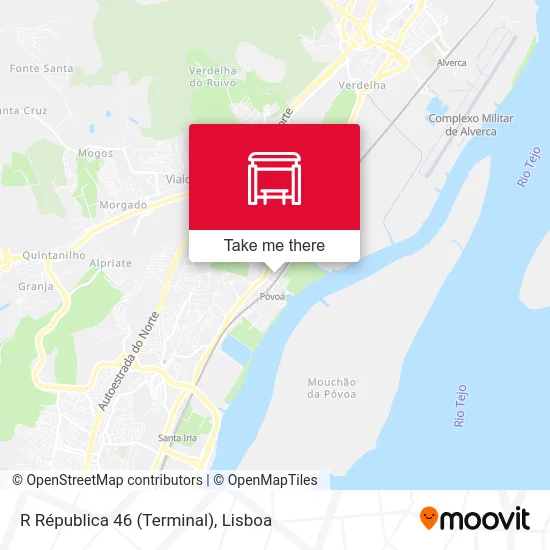 R Républica 46 (Terminal) map