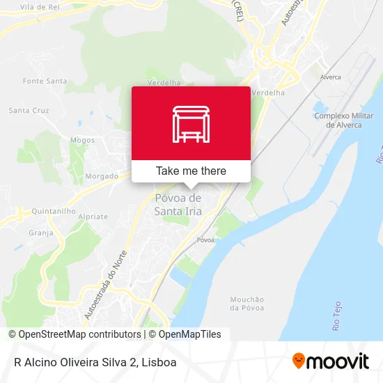 R Alcino Oliveira Silva 2 map